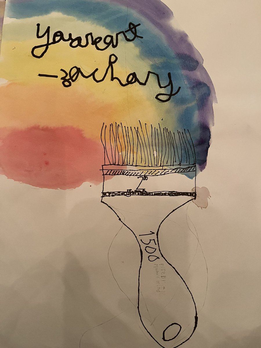 MrsHemmis's tweet photo. First grade art wisdom 😍 Save the Date- LPS Art Night May 30th from 6-8pm✨@ShakeyPride @RSS_Littleton #TigerPride https://t.co/WPlKhWhh0K