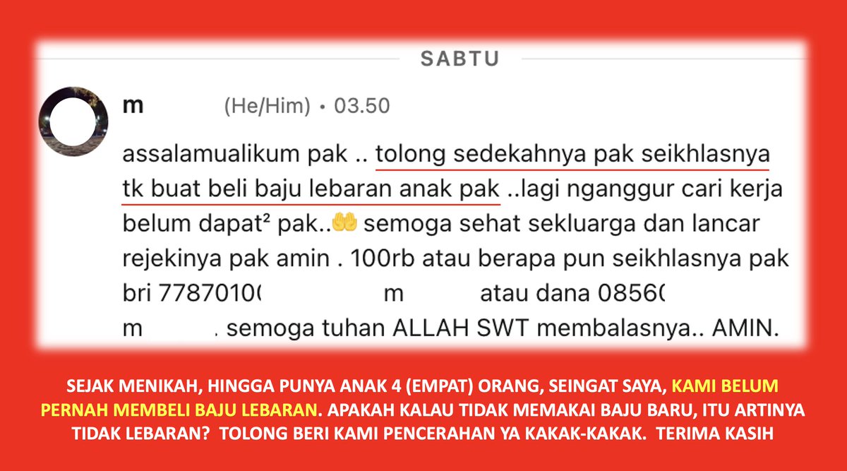 orang libur gw kerja, orang kerja gw libur, ini bener dunia gw beneran kebalik-balik 🤣

baru sempat update status euy

Mohon maaf lahir batin yah buat warga twitland.
kalo ada salah2x yah di maafin😚
pan bukan salah gw juga terlahir ganteng😚

ket pic : kalian dapet jg ga?😂