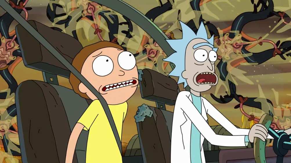 MarkLea91048906's tweet photo. All is Glorzo! The Rick and Morty crew unpacks “Promortyus,” the show’s first venture into non-linear storytelling: #Rickmas: #pablo_friastattoo #joshfreydkis #sophiekoko #aftercredits  
Original: RickandMorty https://t.co/06yWYUGGTV
