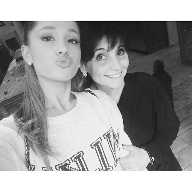 throwbacksofag's tweet image. ariana grande via instagram post 9 years ago today with "i git it from mah mama &amp;amp; 2 days!!! #2DaysUntilProblem "(25th april 2914)