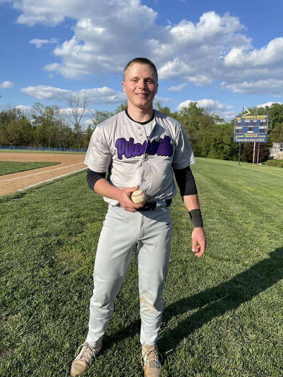 PikesvilleBase's tweet photo. Another W, This time against Catonsville  
pikesville won 8-1 
Shoutout to @LichterNoah who hit a 2-run home run https://t.co/EjBckW34lx