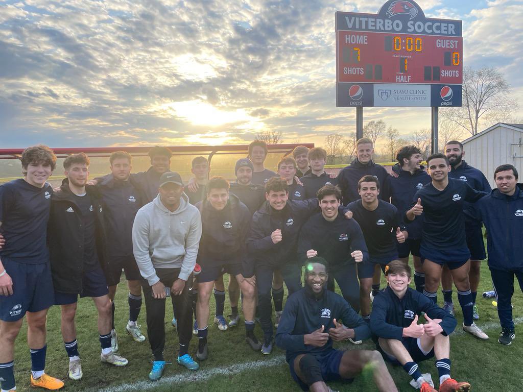 ViterboSoccer's tweet photo. A strong performance by the guys in the final Spring season scrimmage!

#FlyTogether https://t.co/BdhuuyieOJ