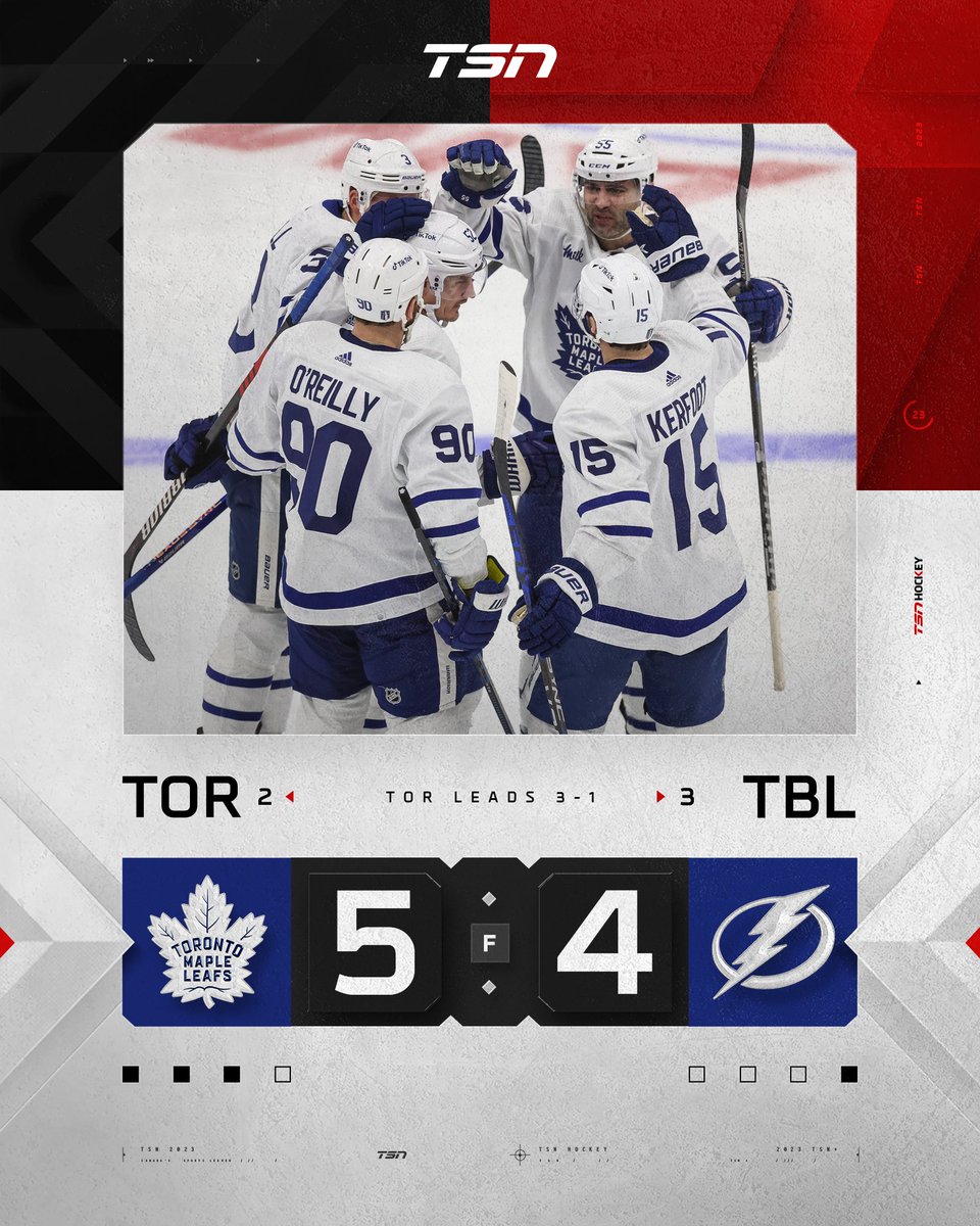 LEAFS WIN A WILD ONE, COMING BACK FROM THREE GOALS DOWN IN THE 3RD TO WIN IN OT! 🤯