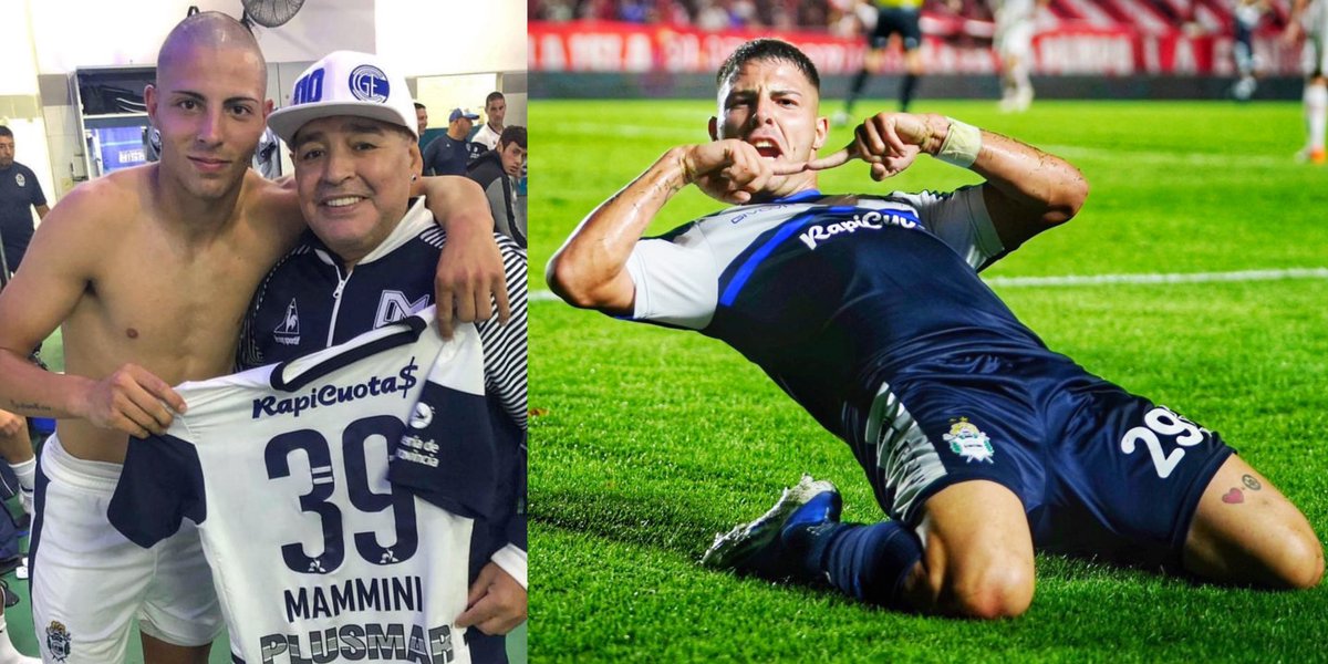Taconeta_tw's tweet photo. Ivo Mammini es el jugador más joven en debutar en la historia de #GELP y el goleador histórico de las inferiores del club. Además, el último jugador que hizo debutar Maradona, convirtió su primer gol en el estadio que lleva el nombre del 10. Tranqui la primera titularidad de Ivo. https://t.co/zb7DQwQFZ4