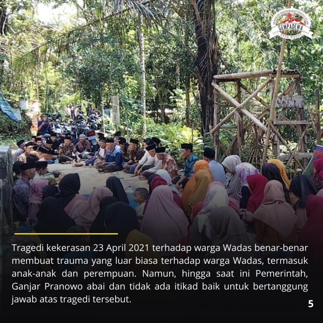 ekowboy2's tweet photo. Warga menggelar doa bersama di sekitar tugu Wadas melawan mendoakan Ganjar agar tdk sewenang-wenang thdp rakyat..

Ingat Ganjar.. Ingat Wadas!!! https://t.co/3UJsxKzGq8