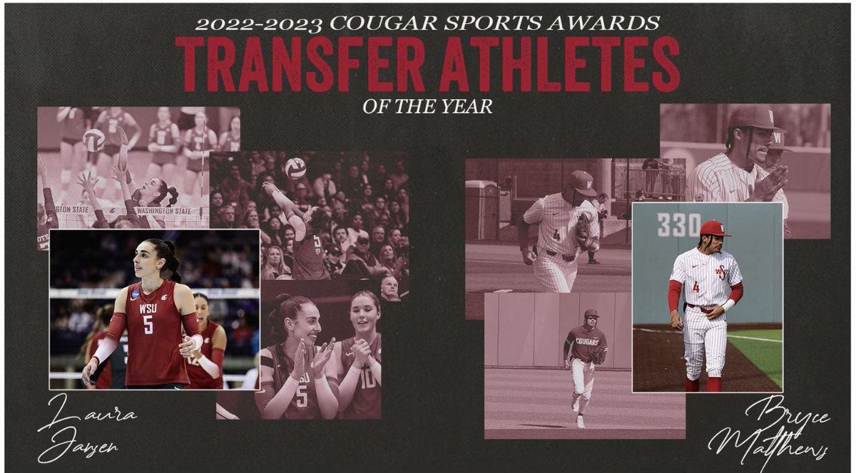 Great day to be a coug for these 2 😎❤️👏 @WSUCougarVB <a href="/wsucougarbsb/">Washington State Baseball</a>