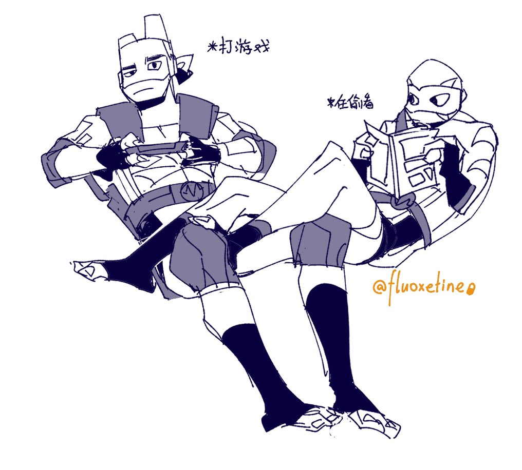 💜*playing a game
💙*peeping

#rottmnt #leotello