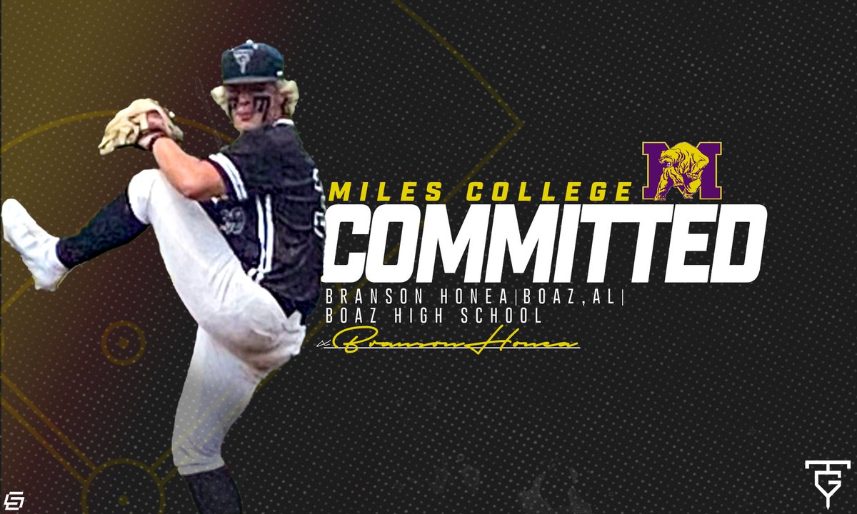 TopGun_Baseball's tweet photo. Huge Congrats to Branson Honea (@BransonHonea) of Boaz (@BoazBaseball) and his family on his commitment to @miles_baseball . Dude pitches with passion and has all the tools to match it. Big Velo with secondary pitches who fills the zone up. #TopGunFamily #ThankGod https://t.co/Aa6m3EqF0e
