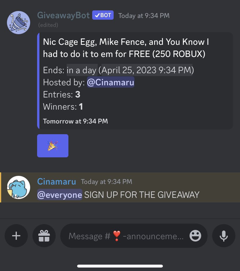 cinamarue's tweet photo. I’m doing a giveaway for three UGC’s I’m about to release! Join the discord so you can participate! https://t.co/dFcS0dgwVe also liking and retweeting will get you two entries 😉#RobloxDev #robloxUGC https://t.co/WdNBoL4CmX