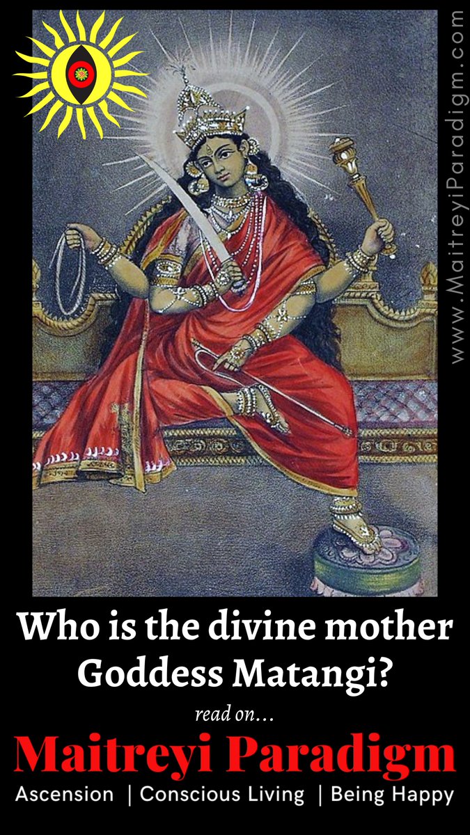 Real_GyanBites's tweet image. Read on to learn more about the divine mother Goddess Matangi...

maitreyiparadigm.com/vedic-wisdom/w…

#Matangi #DashaMahaVidya #TenWisdomGoddesses
