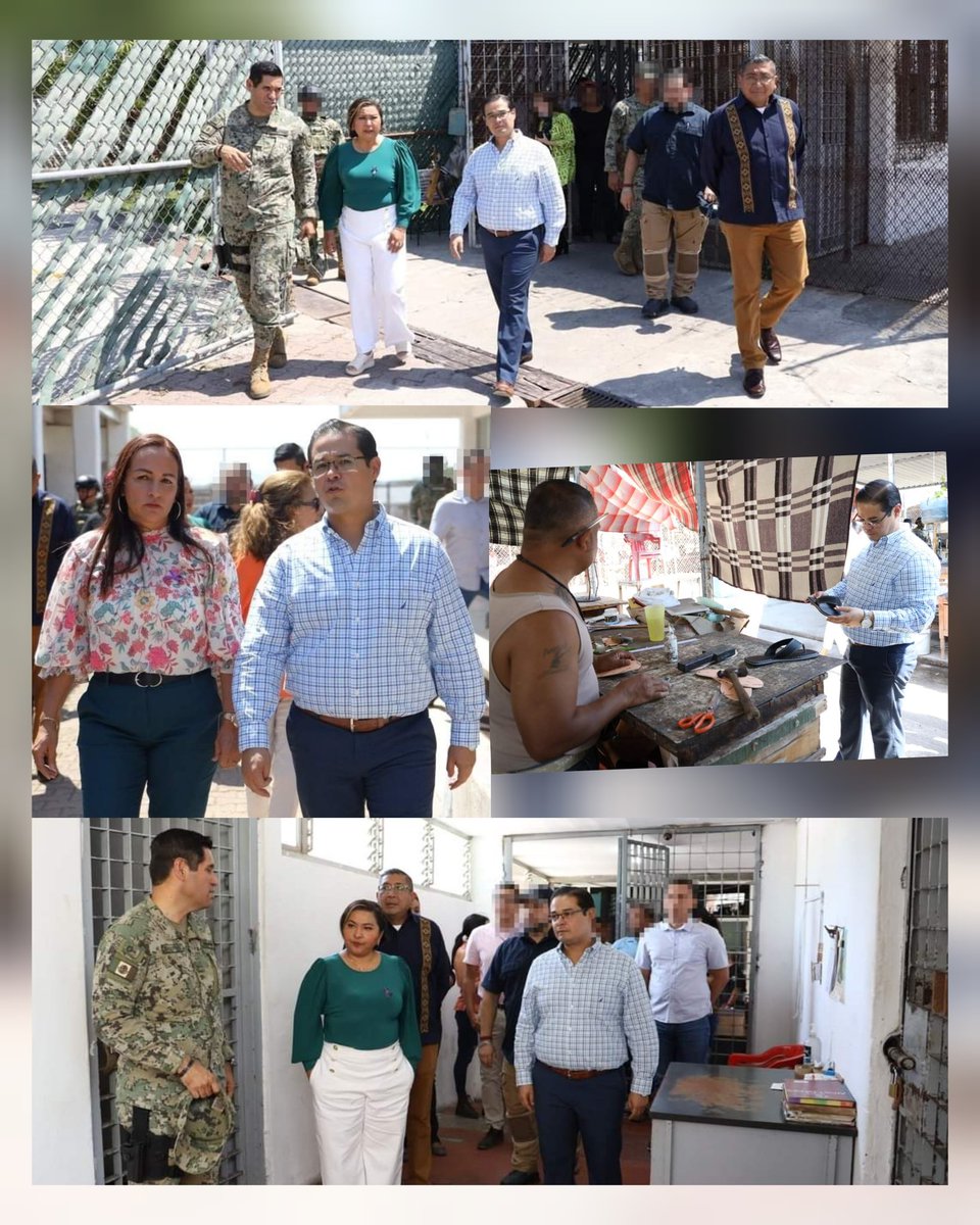 robertramirez84's tweet photo. Durante las Supervisiones Penitenciarias hemos revisado los 5 centros del Estado de Colima, velando por el que se respeten los DH de todas las personas. En algunos recorridos estuvieron presentes las diputadas @glendaochoacol y @BustaEvangelina @SSP_COLIMA https://t.co/hsKt1O7PIz