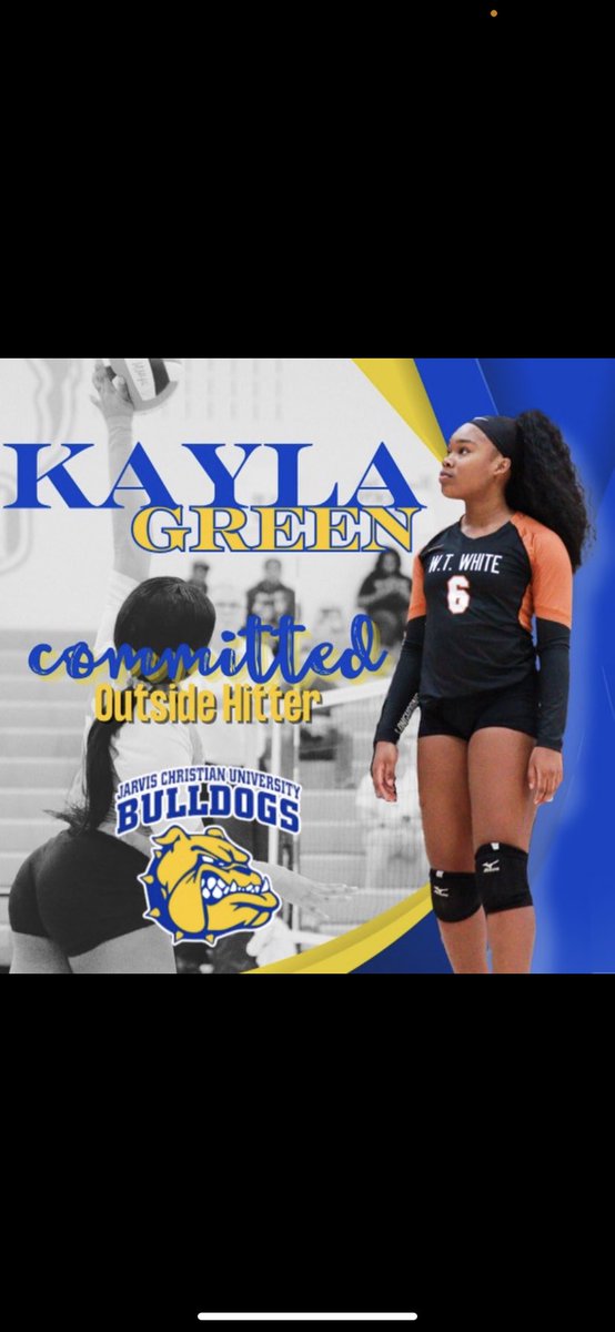kaylagreen639's tweet photo. Blessed to have the opportunity to play volleyball at an collegiate level 1000000% committed 💙💛 go bulldogs🐶 https://t.co/0UK33RNKH8