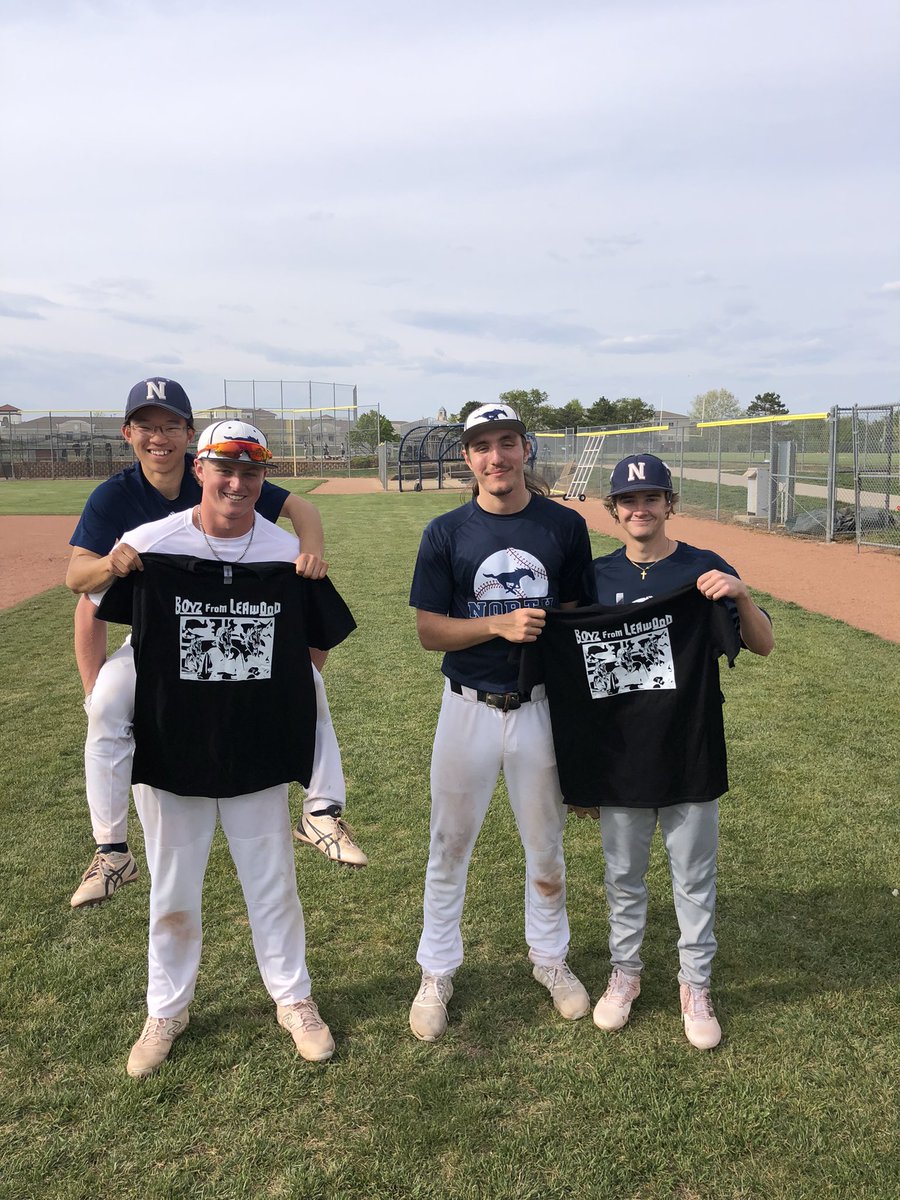 “Boyz from Leawood” T-Shirt recipients for SA:

 - Yuito Asai: Grinding out whatever the team needs. He passes it to QGroebl.

 - Cooper Graham: QUABs 📈⬆️, strong D, executed a beautiful push bunt. He passes it to Carson Wasinger. 

#OurWay
#100TC