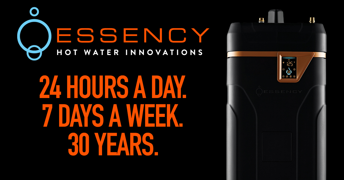 Hot water. All. The. Time.