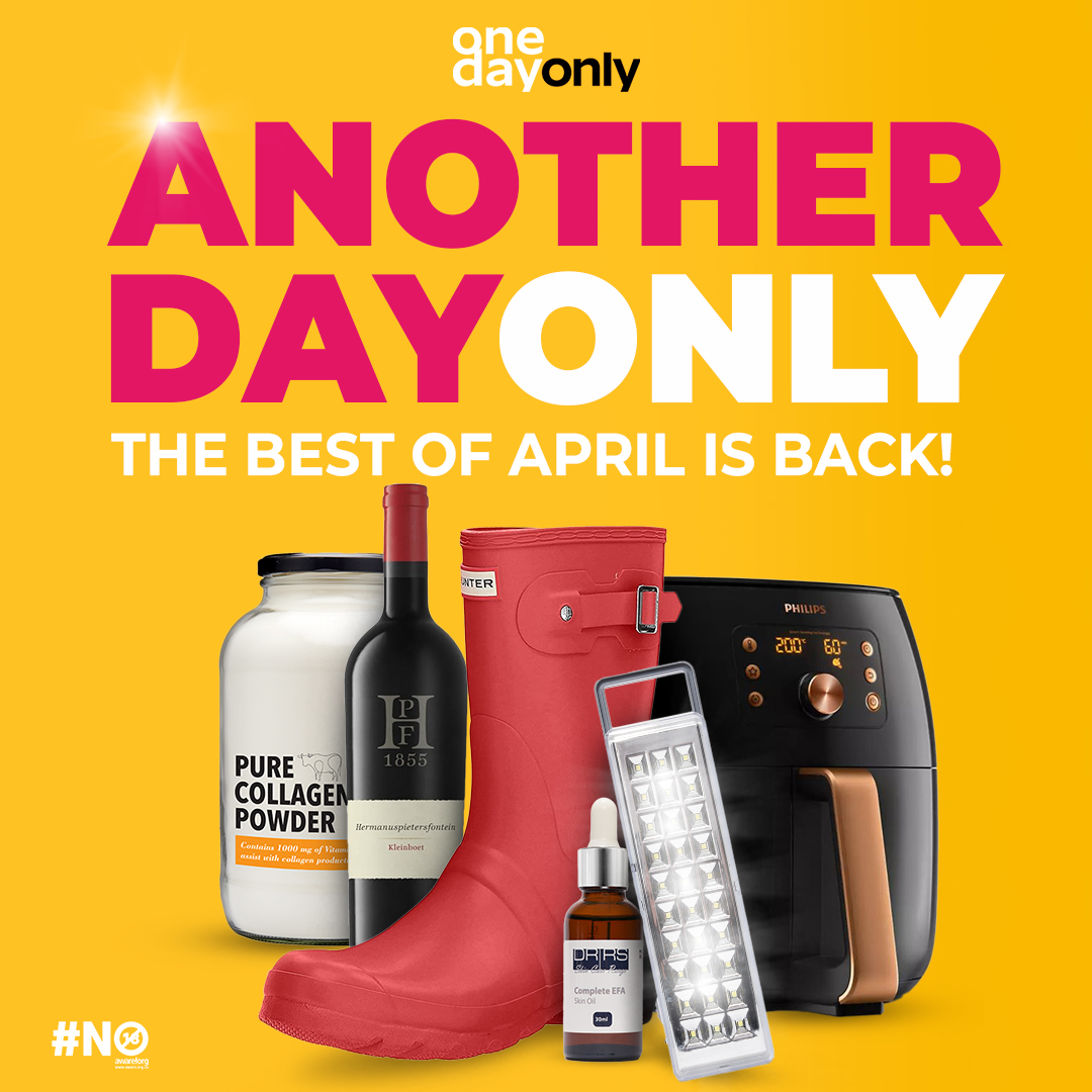 OneDayOnlycoza's tweet photo. My fellow South Africans! We're playing the greatest hits! AnotherDayOnly is here! ๐ค
Shop now โก๏ธ https://t.co/OjEvoyQwF6
#OneDayOnlycoza #AnotherDayOnly https://t.co/RkZL2XuM09