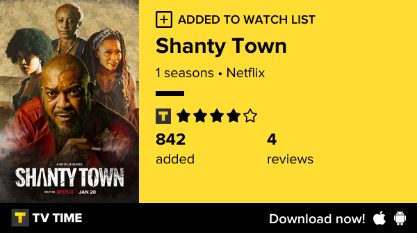 I've just started following Shanty Town tvtime.com/r/2N6jU #tvtime