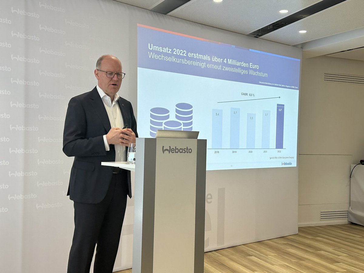 Webasto hat nach zwei Verlustjahren operativ die Rückkehr in die Gewinnzone geschafft - und will die Geschäfte rund um die #Elektromobilität deutlich ausbauen. #handelsblatt hbapp.handelsblatt.com/cmsid/29112210…