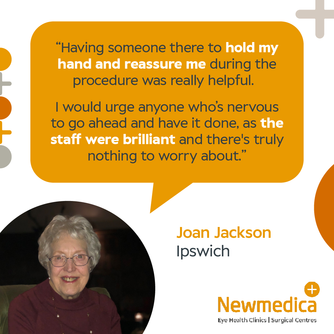 Joan has always been a keen gardener, but recently found she was spending less time outdoors after cataracts were found in both of her eyes.

See how she found her experience at Newmedica, and for more information about cataract surgery, visit: newmedica.co.uk/conditions/cat…
