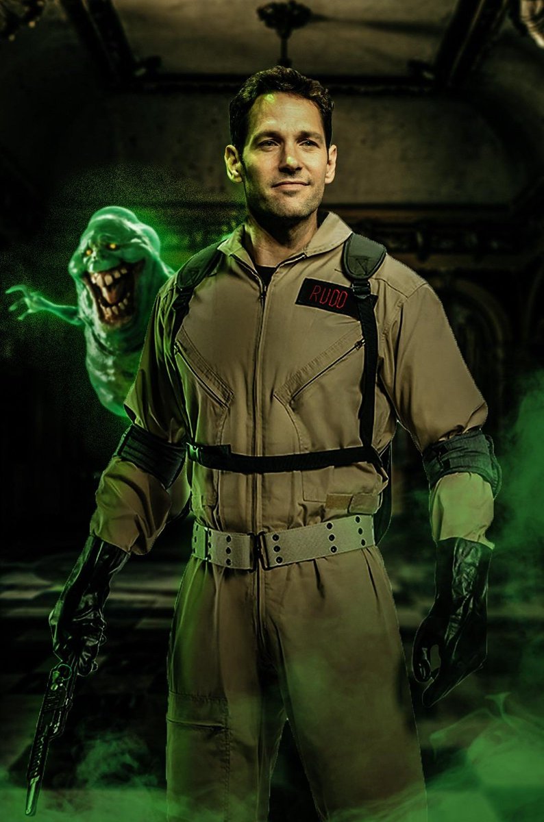 GhostbustersLGY's tweet photo. Current #Ghostbusters McKenna Grace, Finn Wolfhard, Paul Rudd and Carrie Coon were recently seen taking part in a digital presentation wearing the Ghostbusters flightsuit uniform. Possibly confirming the leak that Rudd will suit up in the sequel, but suggesting Coon will too! https://t.co/uH8C32MRSn
