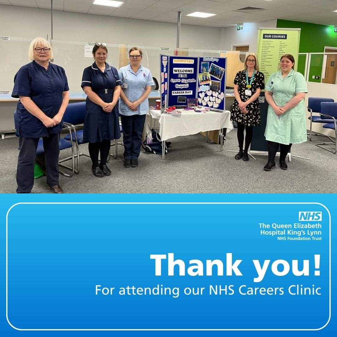 Our team picture from the Careers Day! It was such a great day with lots of networking, and i got into work this morning with an email of lovely feedback, which made my heart very very happy! 
@TeamQEH @QEHMaternity @MidwivesRCM @eaworth1
#careersday #development #Maternity #msws