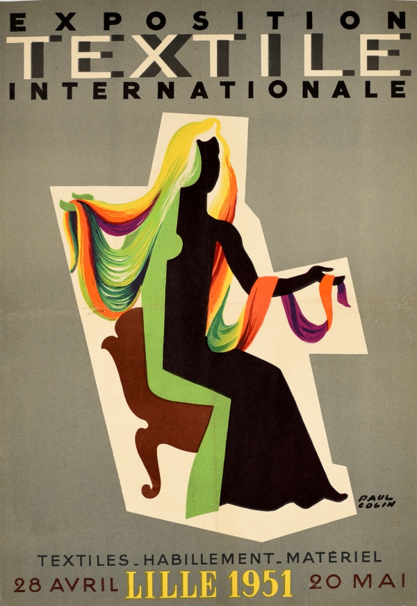 AntikBar's tweet image. Original #vintage #poster of the day - Exposition Textile Internationale (1951) Artist: Paul Colin → antikbar.co.uk/original_vinta… 

#OTD #Exhibition #Textiles #Habillement #Materiel #Lille #Clothing #Fabric #Material #GraphicDesign #Modernism #Design #Art #PaulColin