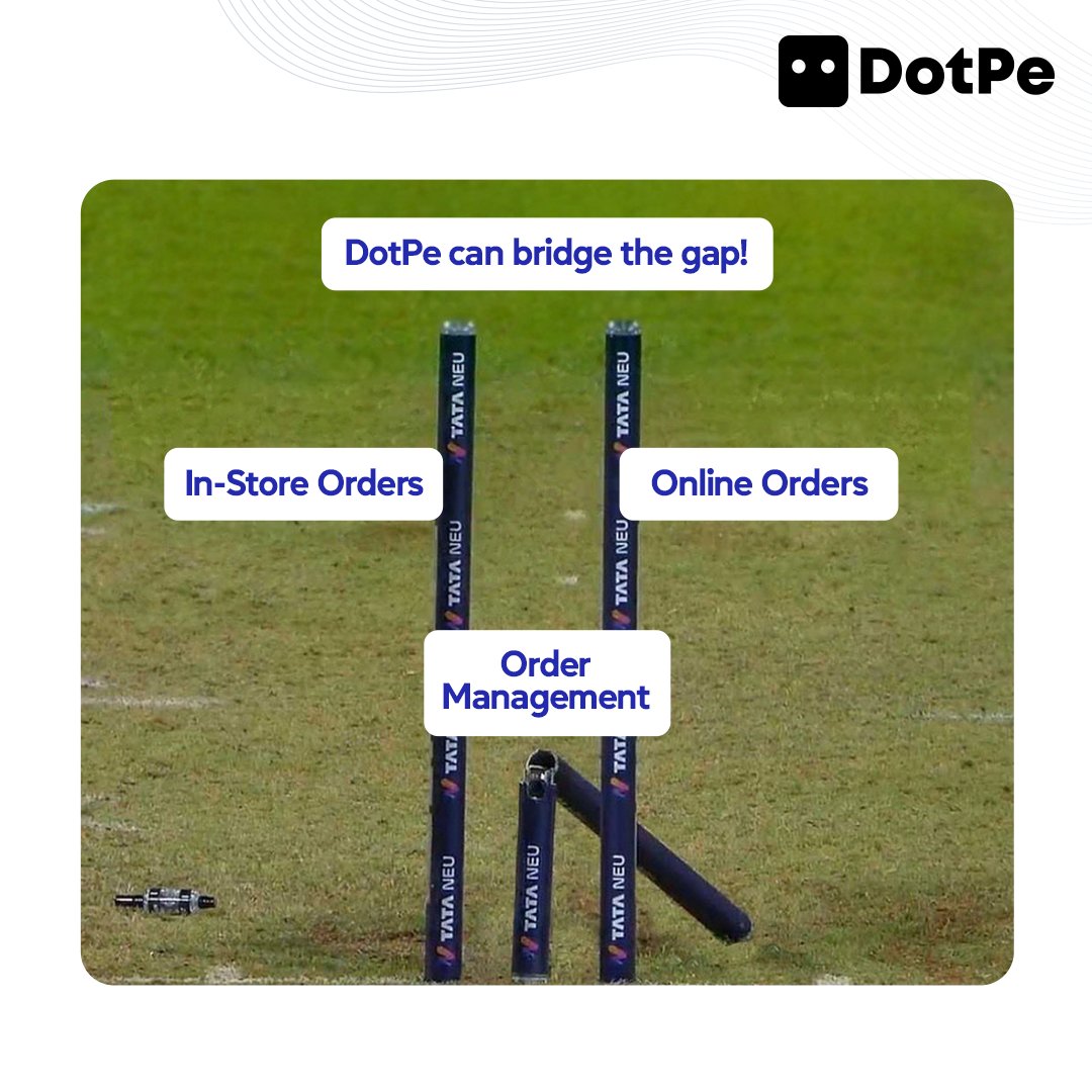 DotPe_India's tweet photo. Don't let Order Management stump you ☝️ - switch to DotPe for seamless solutions! 😎 #DotPe #SeamlessOrderManagement https://t.co/3TYzAQzqTK