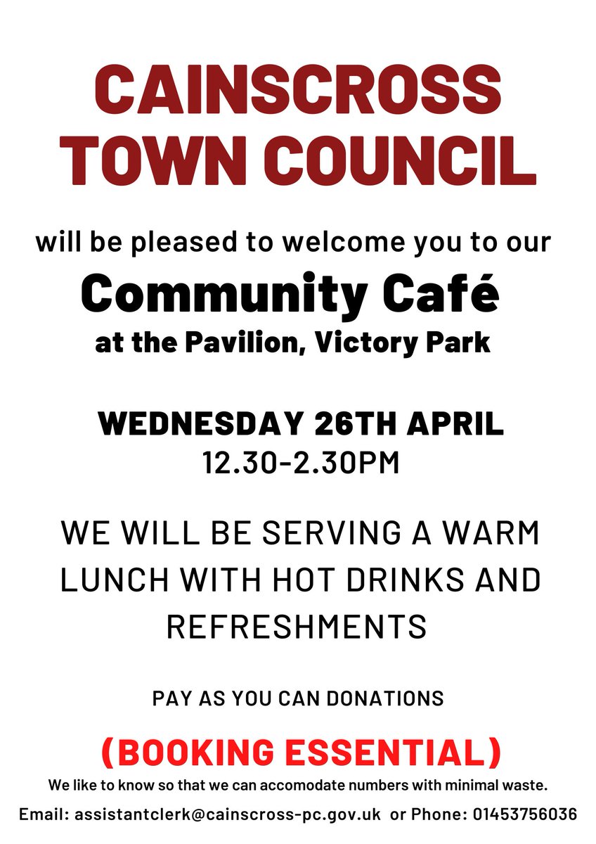 Cainscross Town Council (@cainscrosspc) on Twitter photo 