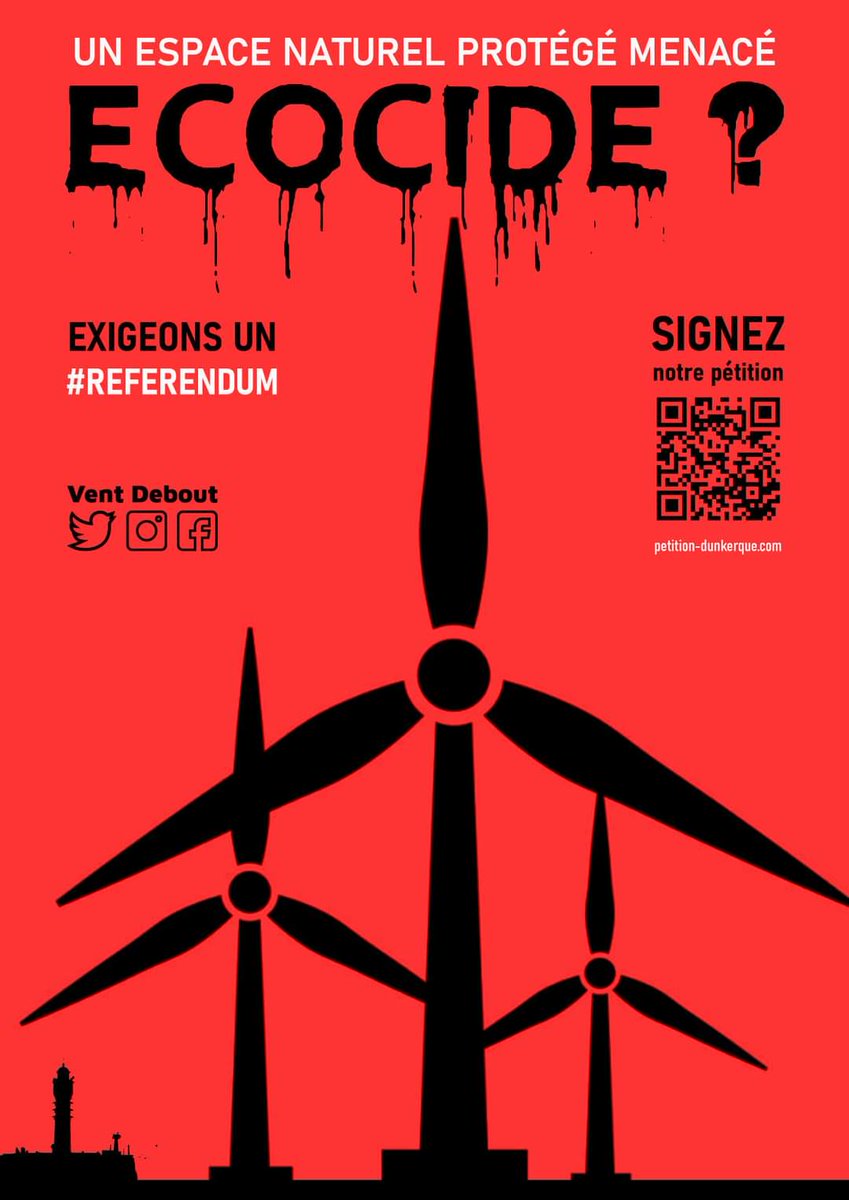 VentDebout59's tweet photo. @le_mmonnier @EmmanuelMacron @AgnesRunacher @HerveBerville @feeasso Accorder des autorisations de DESTRUCTION D'ESPÈCES PROTÉGÉES dans des zones protégées #Natura2000, c'est mettre en place des #ECOCIDES https://t.co/hT3rRt7R9n