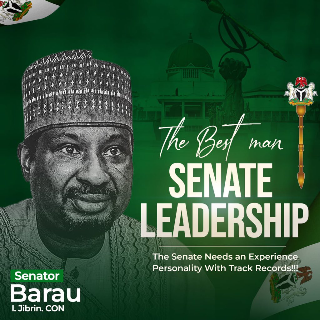 TaofeekAhmad2's tweet photo. Championing Change, Inspiring Transformation, not just by words but by actions with over 220k Votes in his constituency for #BATKSM in the just concluded General Election!!! @BarauJibrin has been paying the due &amp; contributing to the success of the party. 

#Barau4SenatePresident https://t.co/MD2NrF4URs