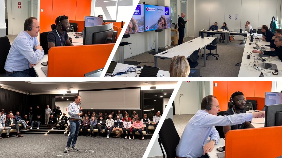 Jef Van In (@jefvanin) on Twitter photo It was such a pleasure to visit our team at <a href="/AXA_Partners_BE/">AXA Partners Belgium</a> and to meet one of our prestigious partners – <a href="/NeckermannNL/">Neckermann Reizen</a>. I was greatly impressed by how fast we had built up our offer from scratch, how strong the collaboration has been growing.
#innovation #travelinsurance It was such a pleasure to visit our team at <a href="/AXA_Partners_BE/">AXA Partners Belgium</a> and to meet one of our prestigious partners – <a href="/NeckermannNL/">Neckermann Reizen</a>. I was greatly impressed by how fast we had built up our offer from scratch, how strong the collaboration has been growing.
#innovation #travelinsurance