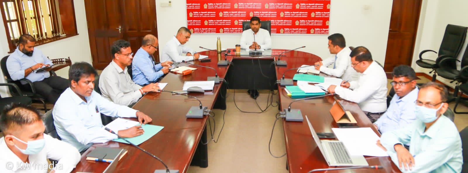 Kanchana Wijesekera on Twitter "Progress review meeting of CPC was