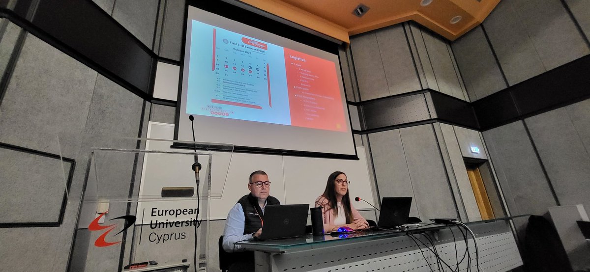 RESPOND-A (@respond_a) on Twitter photo Andria Hadjithekli @Ianusconsulting is presenting an overview and key #lessons #learnt related to the #forestfire use case. The pilot took place in #Cyprus in October 2022
#innovation #firstresponders #safety #Europe #H2020 #conference Andria Hadjithekli @Ianusconsulting is presenting an overview and key #lessons #learnt related to the #forestfire use case. The pilot took place in #Cyprus in October 2022
#innovation #firstresponders #safety #Europe #H2020 #conference
