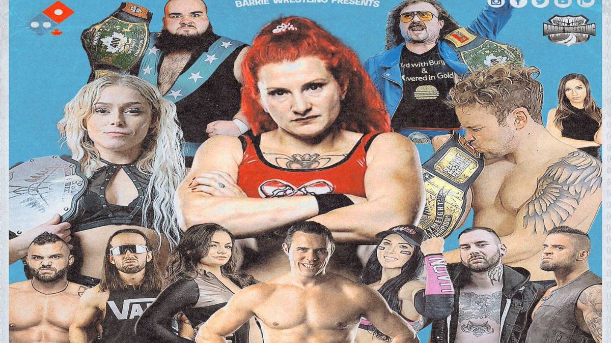 indiewrestling's tweet photo. Now On Demand
@BarrieWrestling #SpringBlast!
@JodyThreat v @theclaywilson
@krystalmoon_pw v @_TaylorRising
@_MarkWheeler v @REALJohnAtlas
@ItsAlexiaNicole v @jonny_deluca
@greedwrestling v @GrizzlyMackk
@rajanhusher v @TheVanLandon
& more!
https://t.co/pnFnRlxQiy https://t.co/ykJsgqObzi