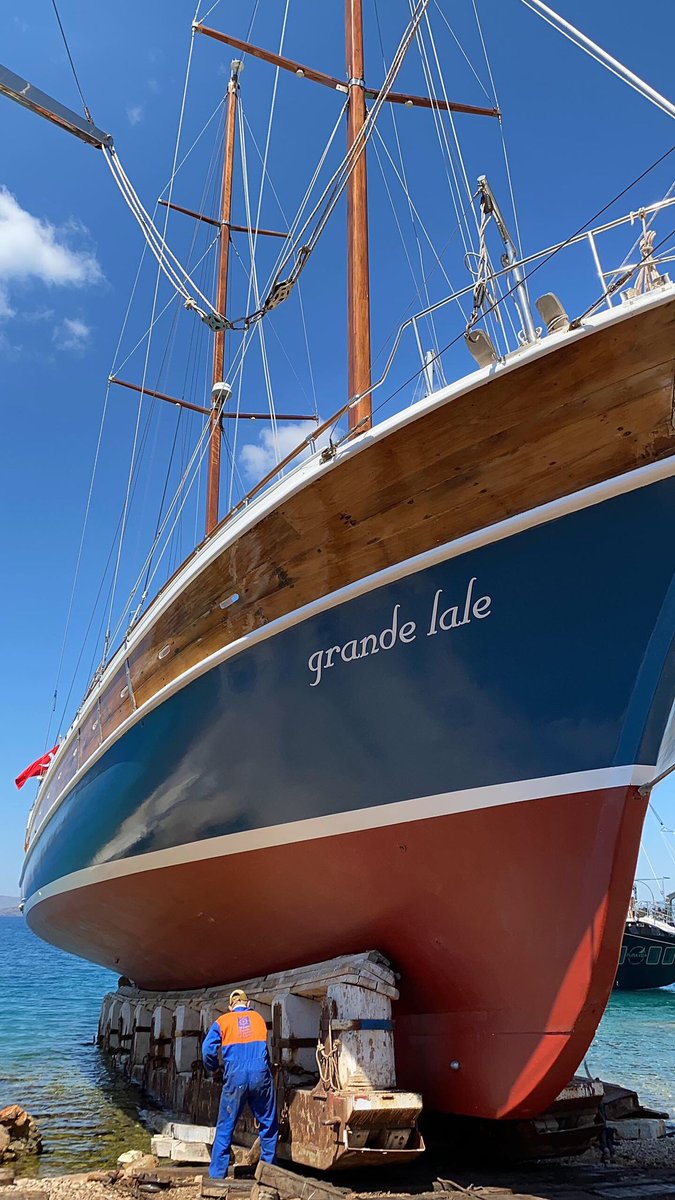 Guldenirmak's tweet photo. Yesterday, our Grande Lale was launched for the new season. Have a good season and many happy passengers! https://t.co/W79tyb5SJj
