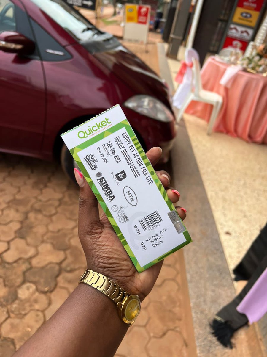 Good morning  there, here to inform you about how to get your tickets for early birds just dail *165*98# and grab one😇😇

We as well still have ordinary tickets which go for 20k, 150k VIP &amp; 2.5M a table  you can them from <a href="/watotochurch/">Watoto Church</a>, <a href="/backyard256/">BackyardOfficial</a> office kizungu, <a href="/Powerfm987/">POWER 98.7</a>