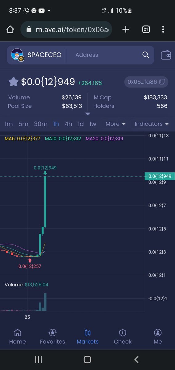 Iam_Easy's tweet photo. Gem Call
You all need to checkout this @SPACECEOEntire BSC project, very promising.
Liquidity locked for 6 months
54% total supply burned
6% distribution to holders
Ca: 0x06acce19b8a6f979d6e2299aefdff9bc36f2fa86
Don't miss out
#FOMO
#BSCGems
#Spaceceo
#cryptomarket https://t.co/ahUMTAxsDT