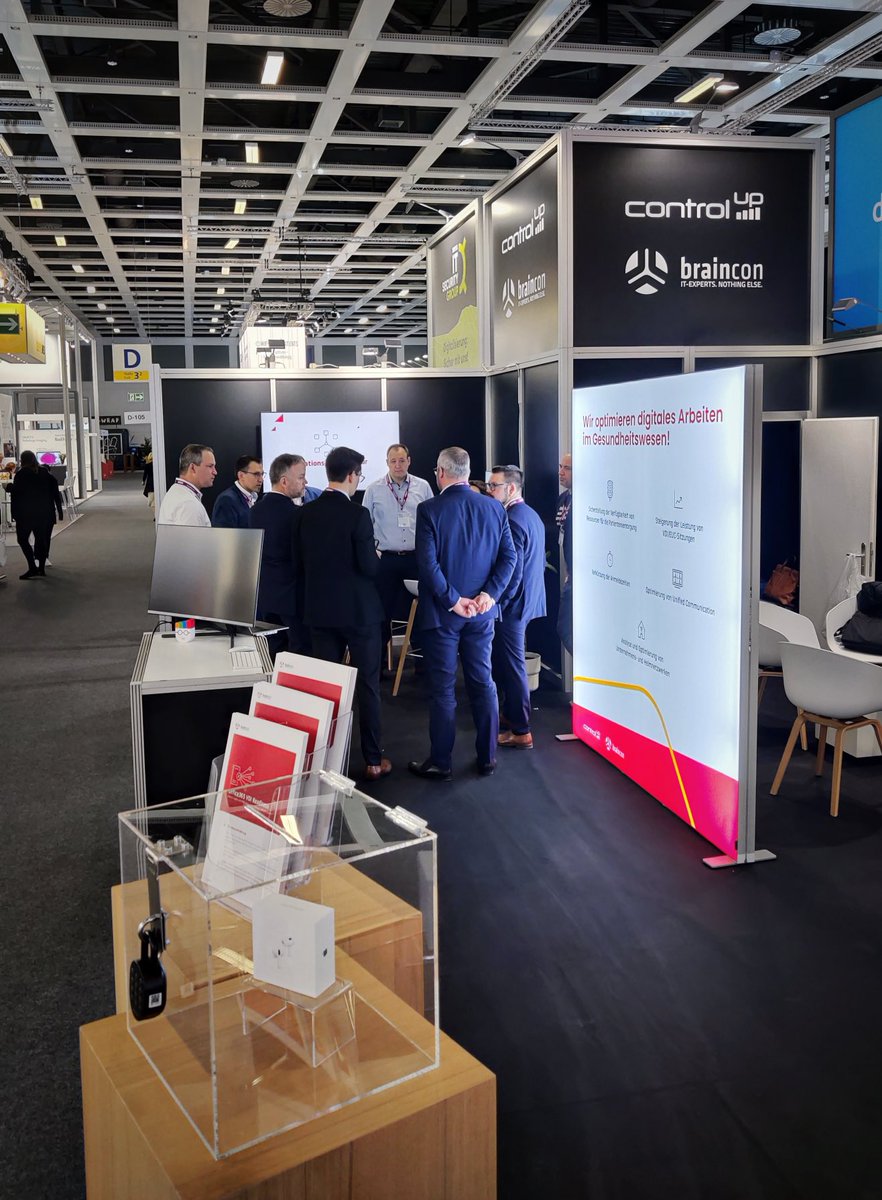 Guten Morgen Berlin! Wir sind startklar für die #DMEA23 - Halle 3.2, Stand D-105.
#HealthIT #braincon #controlup