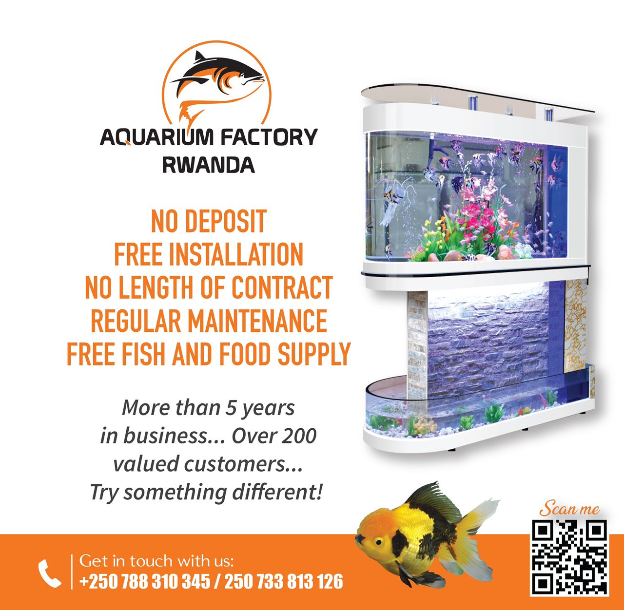 AQUARIUM FACTORY RWANDA FactoryRwanda X