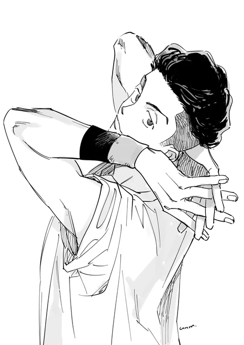 描いたよ〜
#wave_unm_unm https://t.co/cCoQTsg6c0 
 りょーちん描きやす… 