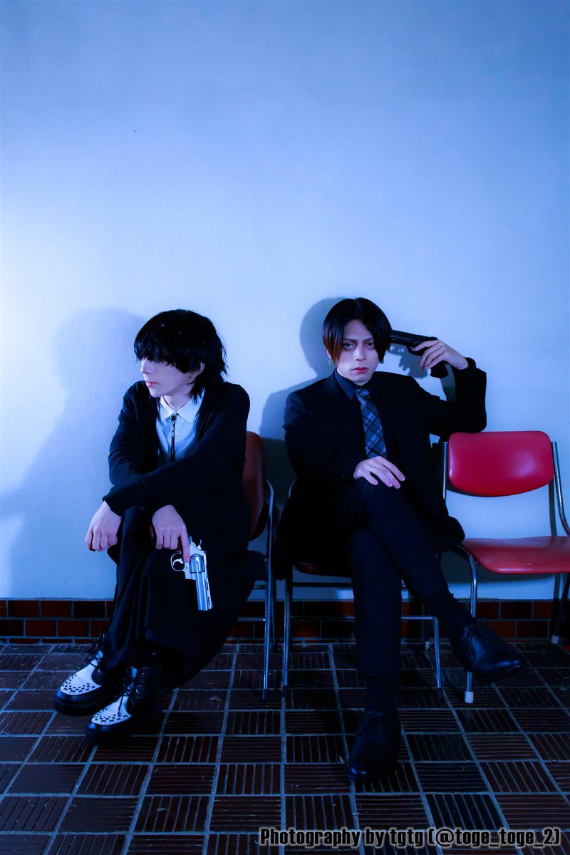 toge_toge_2's tweet photo. ポートレート

モデル
YU-TA from EXCLAMATION @yuta_uta_vo 
Schuma from EXCLAMATION @spzspz8823 

メイク：ユキ @my_BlacklistBL

#photography #portrait #ポートレート #ポトレ #写真 #ファインダー越しの私の世界 #python357 #HK45 https://t.co/d5CPWnvmpC