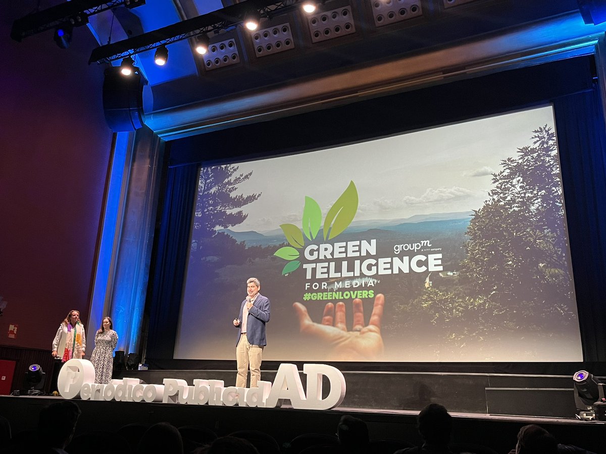 Comienza la intervención de #JonArtolozaga hablando de los retos que tiene la sociedad y las organizaciones en materia de #sostenibilidad #greentelligence