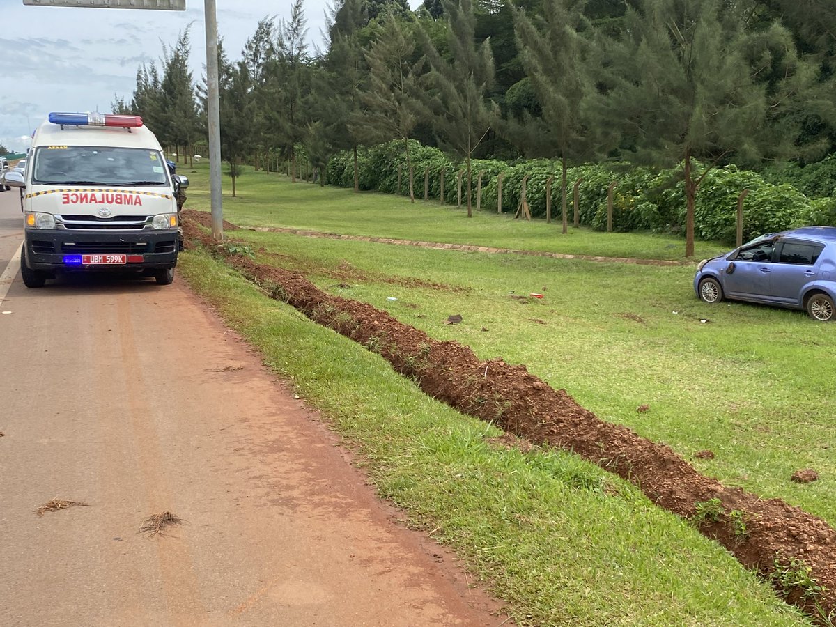 Entebbe Expressway. What is notable is that most cars getting accidents on this route are new.