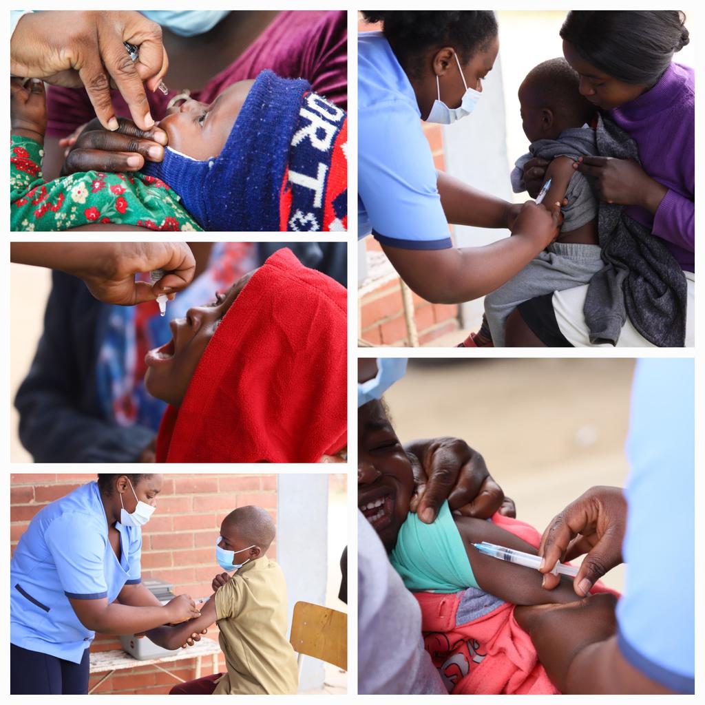 #ForEveryChild, vaccination!

Against @UNICEF global ⚠️ report on routine vaccination uni.cf/3mZQS2Y, @UNICEFZIMBABWE commends @MoHCCZim on the 10% increase in immunization coverage in Q1,2023 against the drop during the #COVID19 pandemic. @gavi

#BuildBackImmunity.