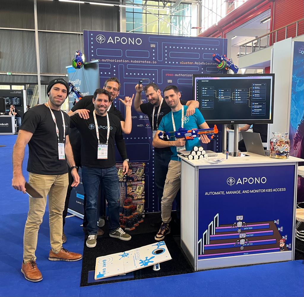 What a great time we had meeting you all at #kubecon Amsterdam!
It was humbling to hear the excitement from DevOps and developers about our permission management automation platform. 🙌
If you missed us and want to try Apono (self serve &amp; free trial.) 👉 login.apono.io/oauth/account/…