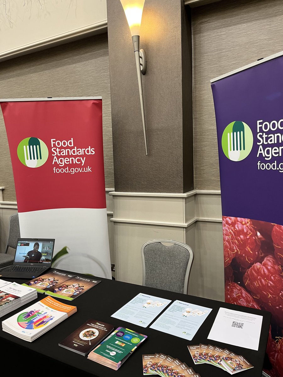 FSAinNI's tweet photo. An early start for the @FSAinNI team this morning - setting up for the first-ever @NIfoodanddrink conference, opening today in #Belfast! Pleased and proud to be partnering along with @InvestNI and @biztradegovuk
#nifoodanddrink #WeAreFSANI https://t.co/VciVnL42Tk