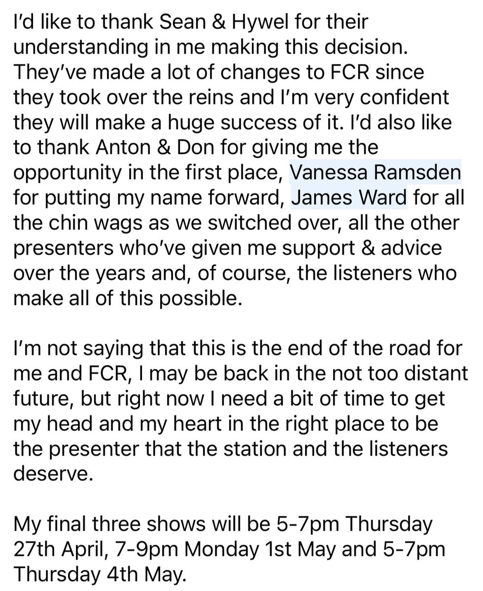Glenn on FCR (@FCRGlenn) / Posts / X