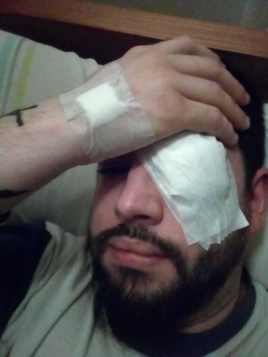 Ya llegue a casa, estoy bien pero se complicó un poco la operación y me toca cama hasta la semana que viene 😞