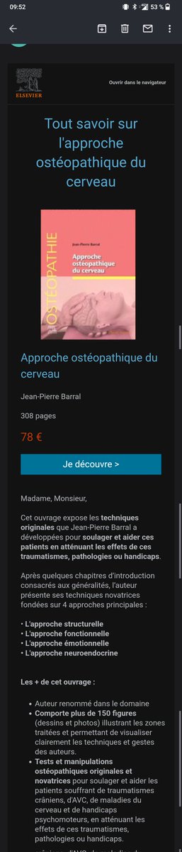 Ça va <a href="/elseviermasson/">Elsevier Masson</a> ? 
<a href="/fakemedecine/">NoFakeMed</a> #fakemed
