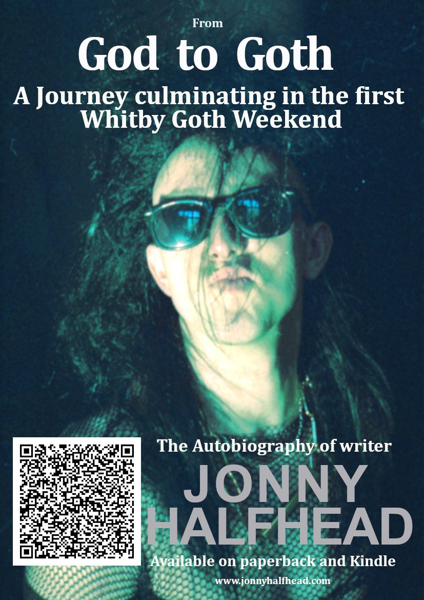jonnyhalfhead's tweet photo. Going to #whitbygothweekend this week. Keep an eye out for this poster in the market. Give it a read and get in the spirit
#goth
#GodToGoth
#exjw
#jehovahswitnesses https://t.co/v1u0tDI8j3
