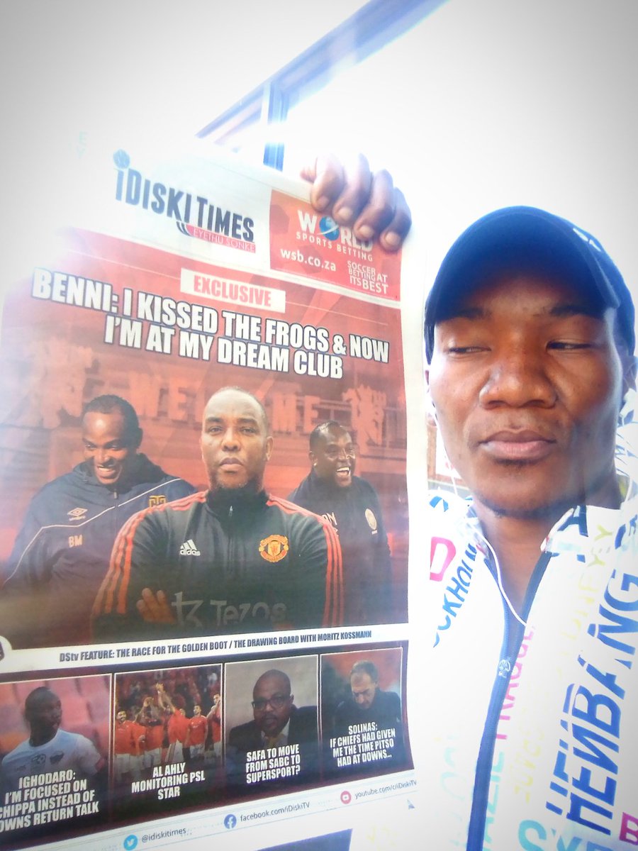 MxozzaMusiq's tweet photo. @iDiskiTimes  "I'm proud to be helping ten Hag to bring back the glory days of sir Alex" Benni McCarthy

 #myidiskiselfie https://t.co/HLQHM1pUU5